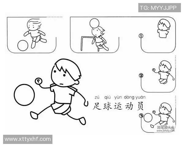 轻松学画足球明星简笔画视频教程让你成为绘画达人
